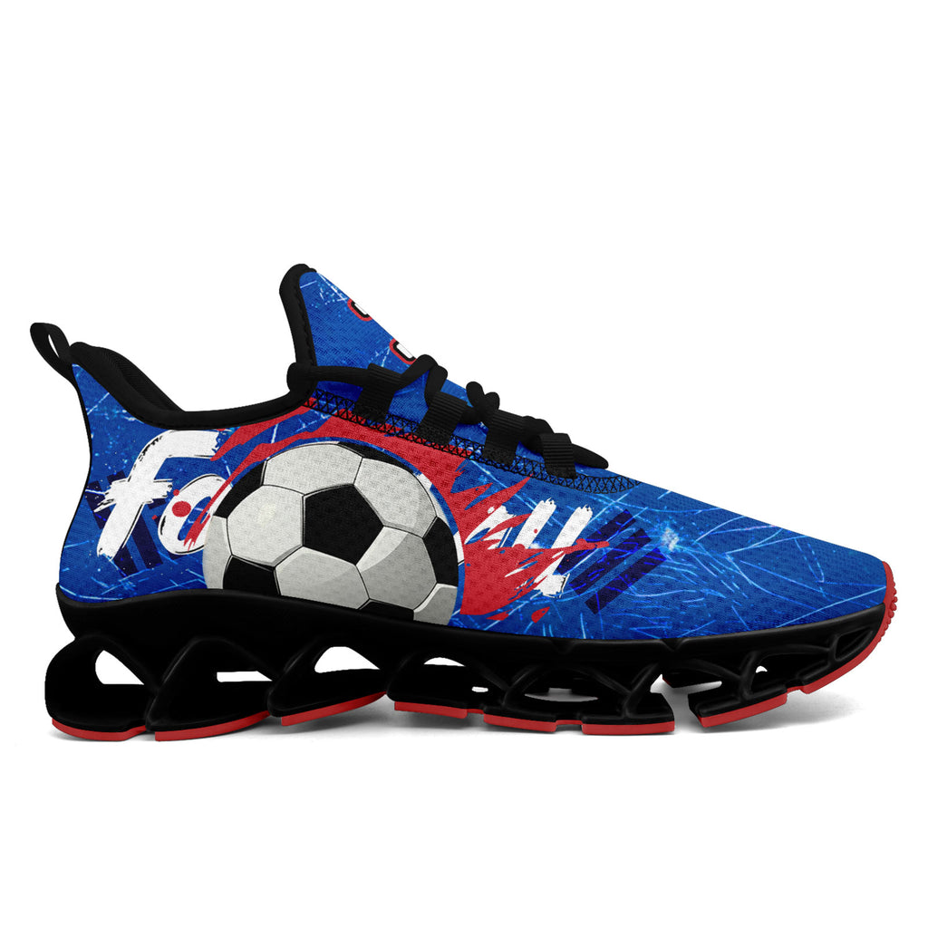Custom South Korea 2026 World Cup Sneakers DIY Country Flag Running Shoes Lightweight Sport Shoes Gift for Football Fans Personalized Team Name and Logo FN003XD-F009063-3