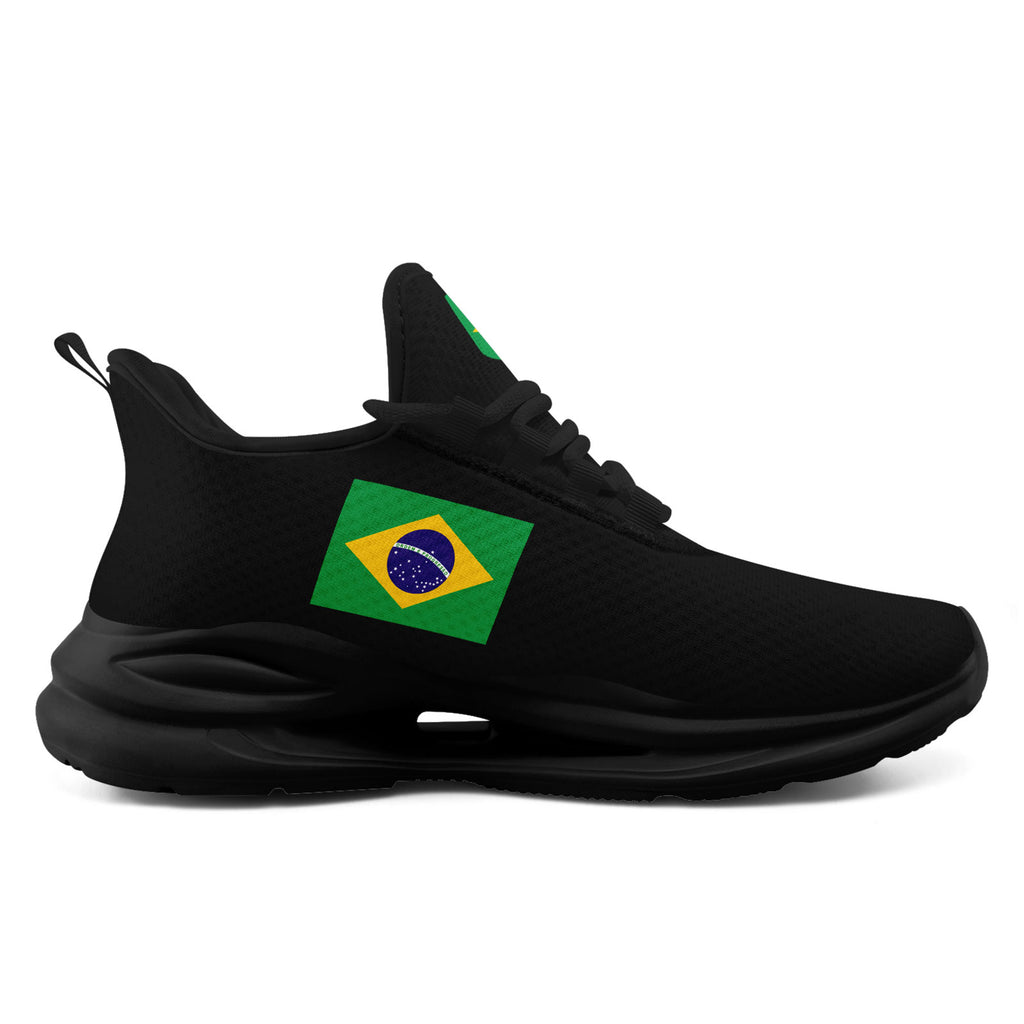 Custom 2026 World Cup Brazil Sneakers DIY Country Flag Running Shoes Lightweight Sport Shoes Gift for Football Fans Personalized Team Name and Logo FN079-F027049-3