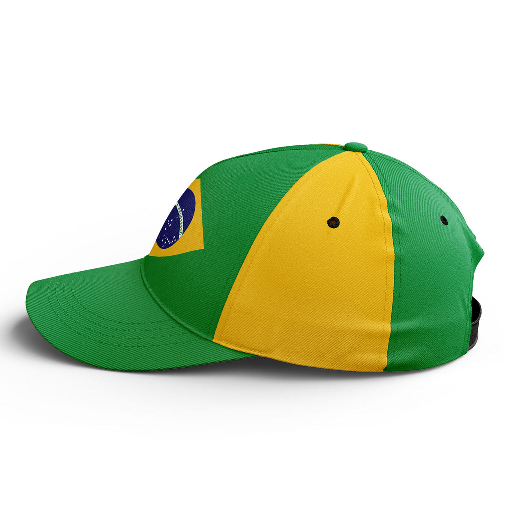 Personalized 2026 Brazil Soccer Fan Hat - Add Your Name & Design Custom 2026 Football Tournament Hat YW061-F027074-2