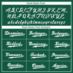 Custom Green White New York Jacket and Sports Shoes Combo Offer Personalized Combo ZH-D020294-28