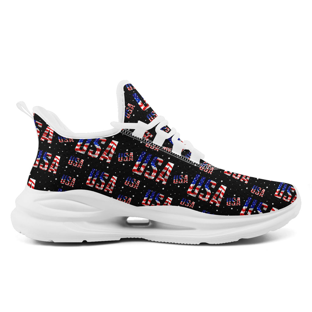 Custom United States 2026 World Cup Sneakers DIY Country Flag Running Shoes Lightweight Sport Shoes Gift for Football Fans Personalized Team Name and Logo FN079-F018033-5