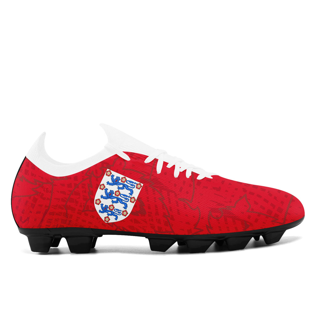 Custom England 2026 World Cup Sneakers DIY Country Flag Running Shoes Lightweight Sport Shoes Gift for Football Fans Personalized Team Name and Logo SC02-F020025-5