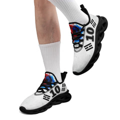 Custom South Korea 2026 World Cup Sneakers DIY Country Flag Running Shoes Lightweight Sport Shoes Gift for Football Fans Personalized Team Name and Logo FN003-F009054-1