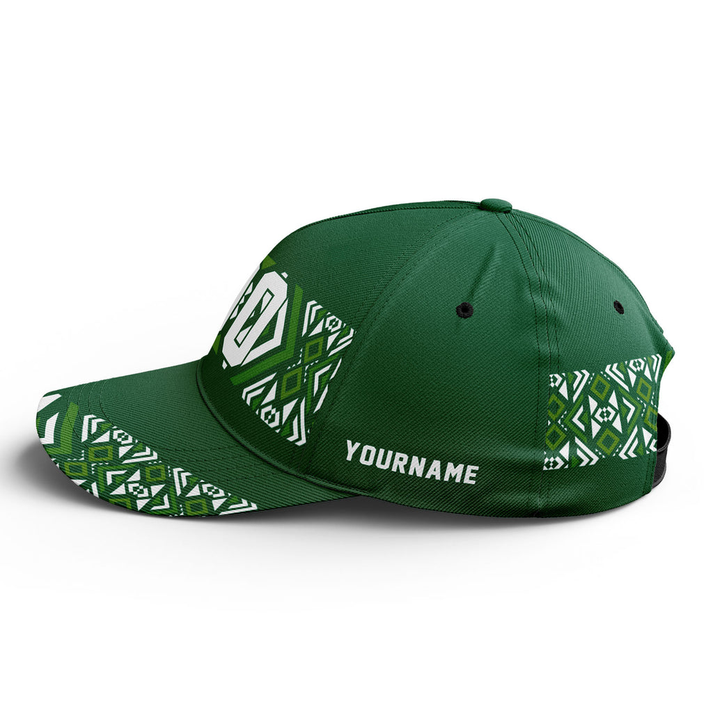 Personalized 2026 Saudi Arabia Soccer Fan Hat - Add Your Name & Design Custom 2026 Football Tournament Hat YW061-F027100-6