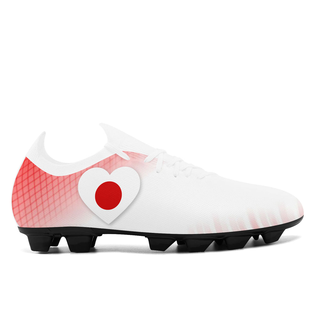 Custom Japan 2026 World Cup Sneakers DIY Country Flag Running Shoes Lightweight Sport Shoes Gift for Football Fans Personalized Team Name and Logo SC02-F025043-10