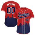 Custom Red Blue City Edition Personalized Authentic Baseball Jersey BSBJ01-D017123