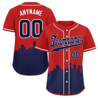 Custom Red Blue City Edition Personalized Authentic Baseball Jersey BSBJ01-D017123