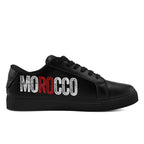 Custom Morocco 2026 World Cup Sneakers DIY Country Flag Running Shoes Lightweight Sport Shoes Gift for Football Fans Personalized Team Name and Logo FN023-F009097-1