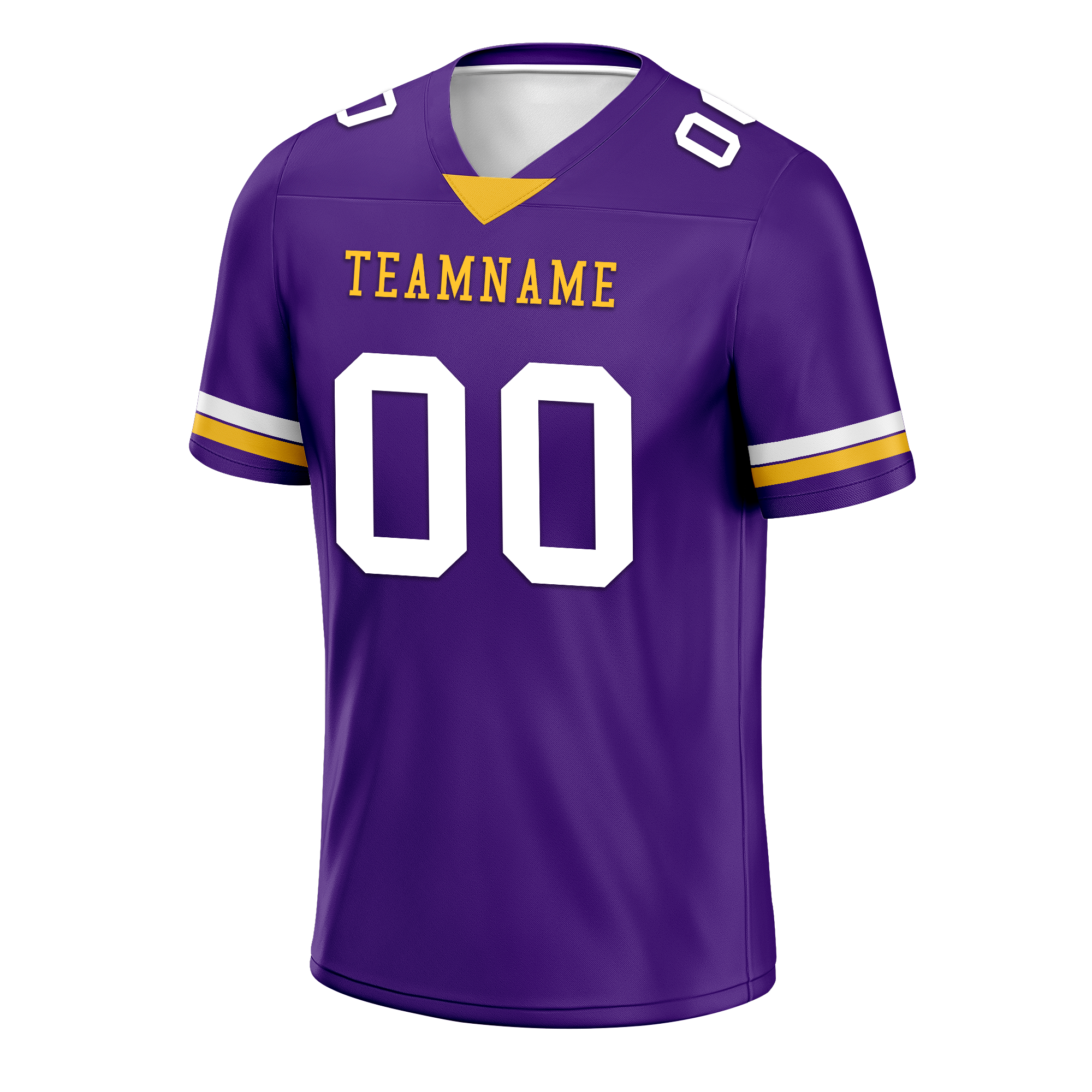Custom Purple Classic Style Personalized Authentic Football Jersey FBJ02-bd0a7009