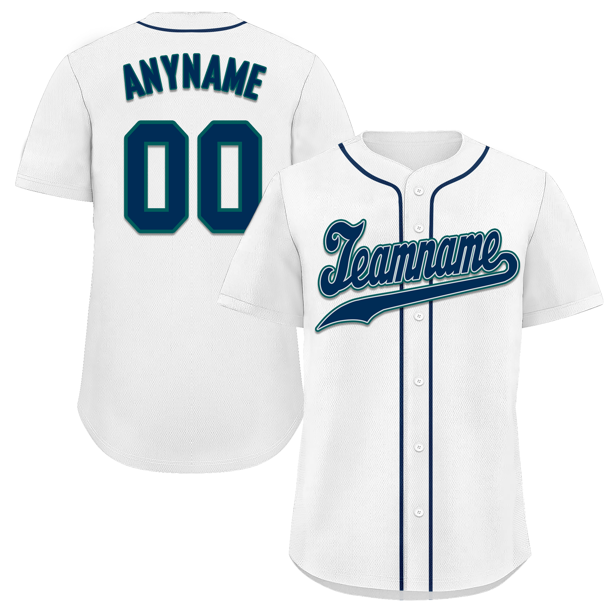 Custom White Classic Style Black Personalized Authentic Baseball Jersey BSBJ01-bd0fabf
