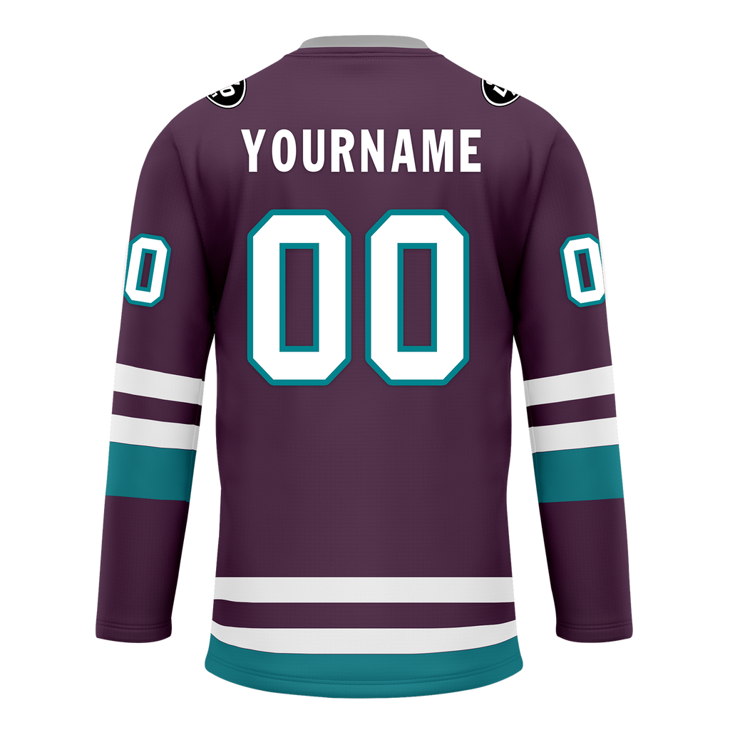 Custom Purple Personalized Hockey Jersey HCKJ01-D0a70d7