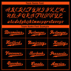 Custom Black Orange Cincinnati Jacket and Sports Shoes Combo Offer Personalized Combo ZH-D020294-6
