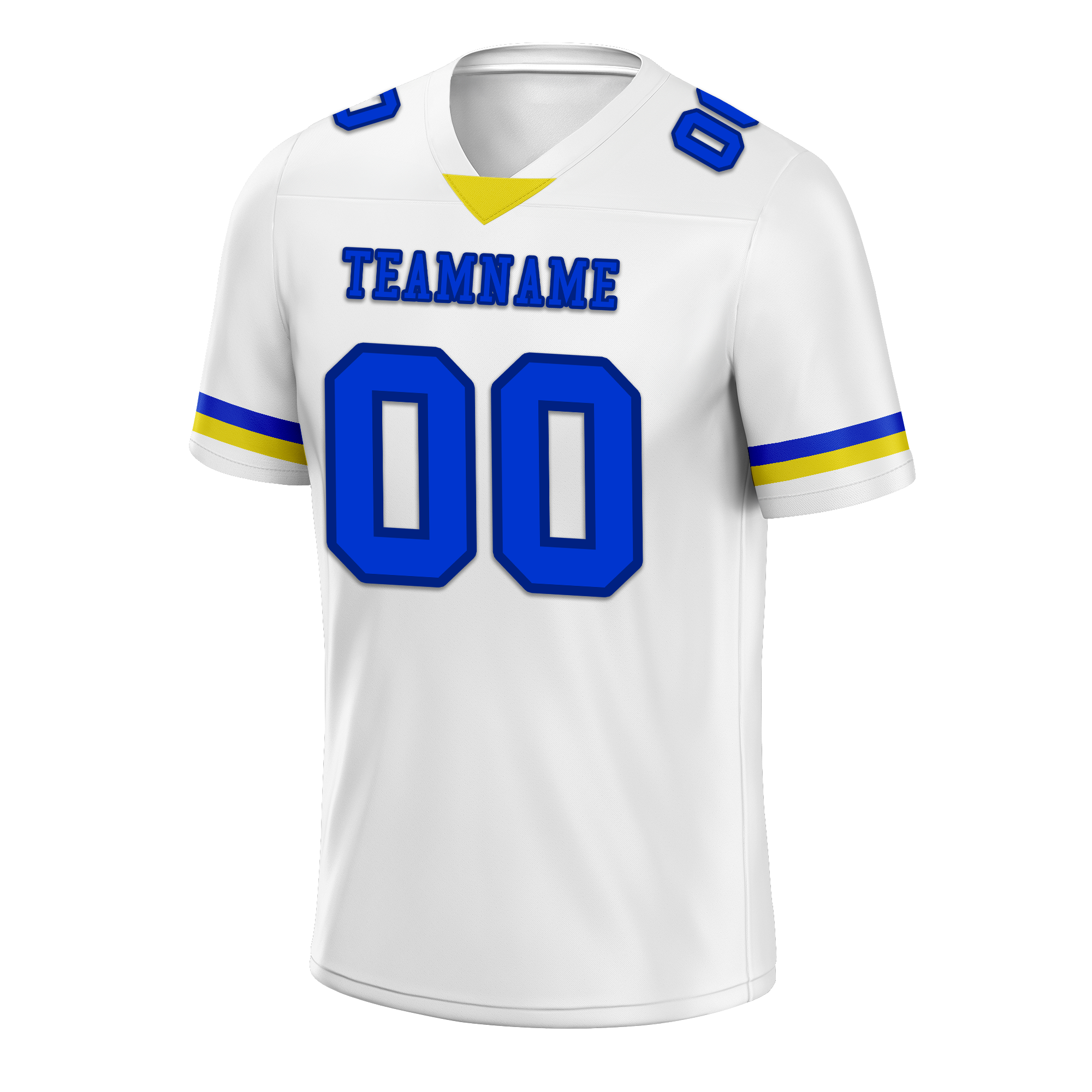 Custom White Classic Style Personalized Authentic Football Jersey FBJ02-bd0a7008