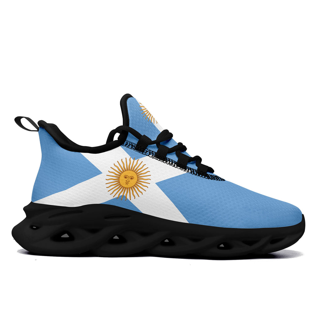 Custom 2026 World Cup Argentina Sneakers DIY Country Flag Running Shoes Lightweight Sport Shoes Gift for Football Fans Personalized Team Name and Logo FN027-F027044-3