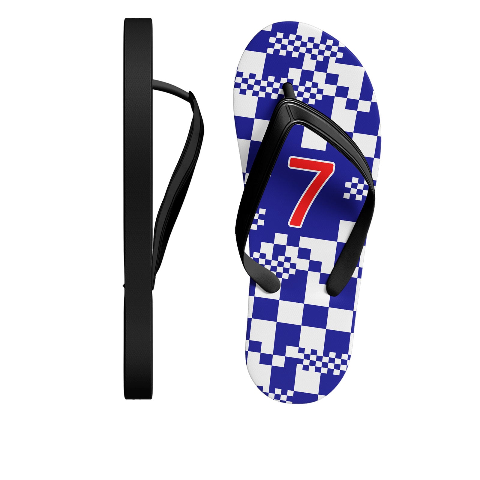 Custom Croatia 2026 World Cup Sneakers DIY Country Flag Running Shoes Lightweight Sport Shoes Gift for Football Fans Personalized Team Name and Logo FN058-F009140-5