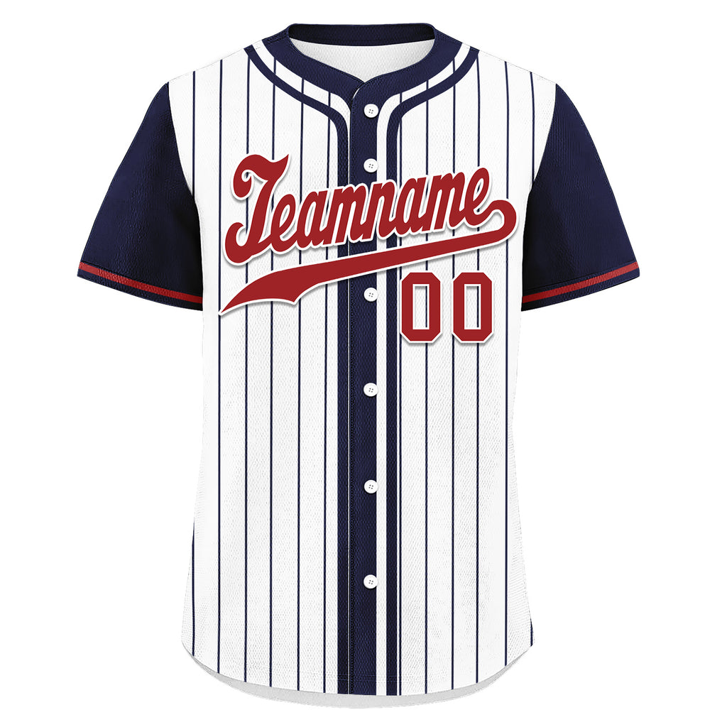 Custom Vintage Personalized Authentic Baseball Jersey BSBJ01-E025021-13