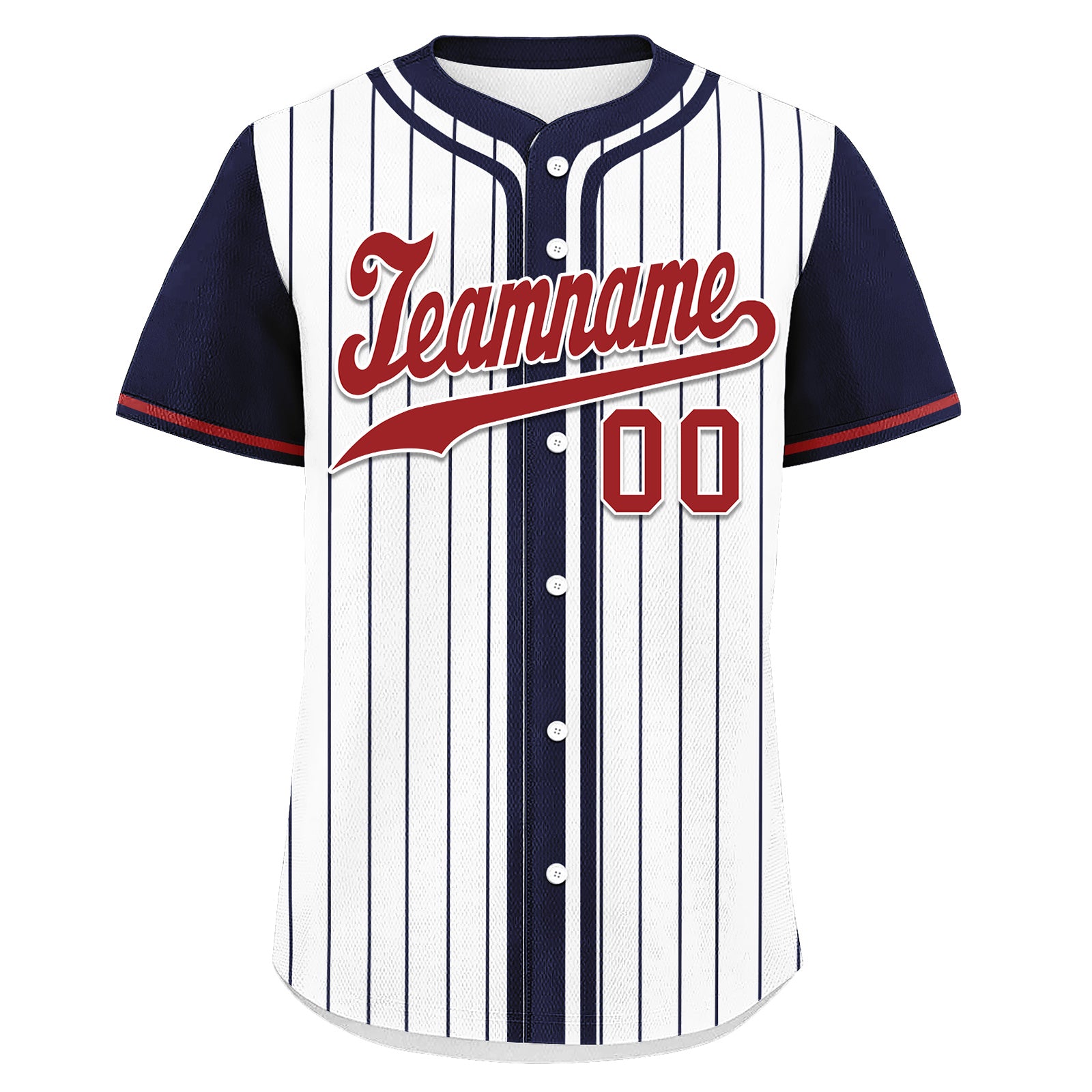 Custom Vintage Personalized Authentic Baseball Jersey BSBJ01-E025021-13