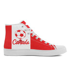 Custom 2026 World Cup Canada Sneakers DIY Country Flag Running Shoes Lightweight Sport Shoes Gift for Football Fans Personalized Team Name and Logo FN024-F023064-2