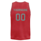 Custom Red Classic Style Sports Uniform Basketball Jersey BBJ01-D020105-1