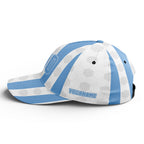 Personalized 2026 Argentina Soccer Fan Hat - Add Your Name & Design Custom 2026 Football Tournament Hat YW061-F027088-2