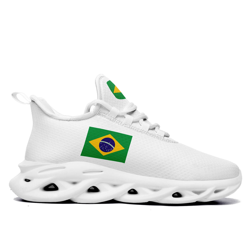Custom 2026 World Cup Brazil Sneakers DIY Country Flag Running Shoes Lightweight Sport Shoes Gift for Football Fans Personalized Team Name and Logo FN003-F027045-3