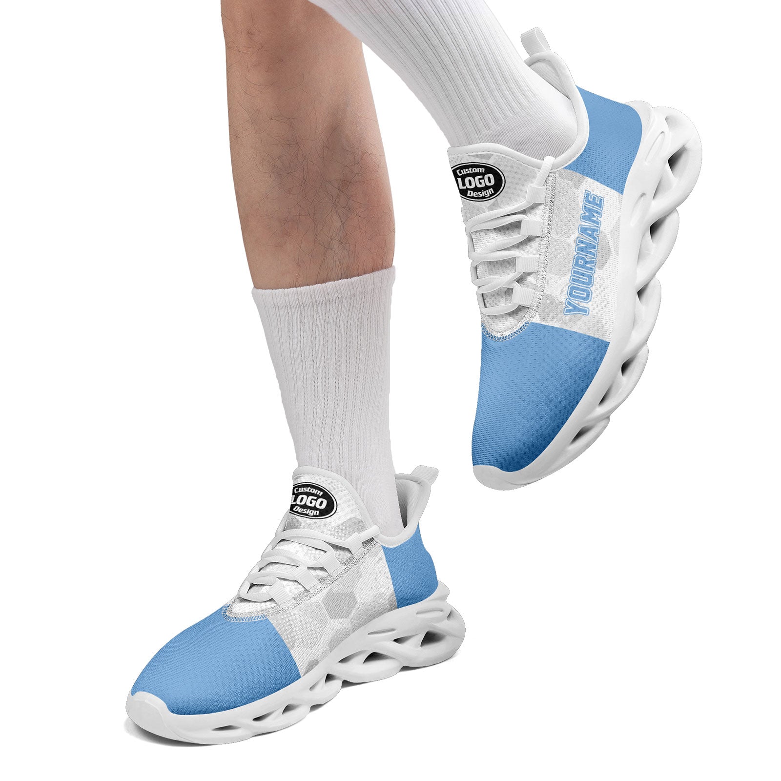 Custom 2026 World Cup Argentina Sneakers DIY Country Flag Running Shoes Lightweight Sport Shoes Gift for Football Fans Personalized Team Name and Logo FN003-F027086-5
