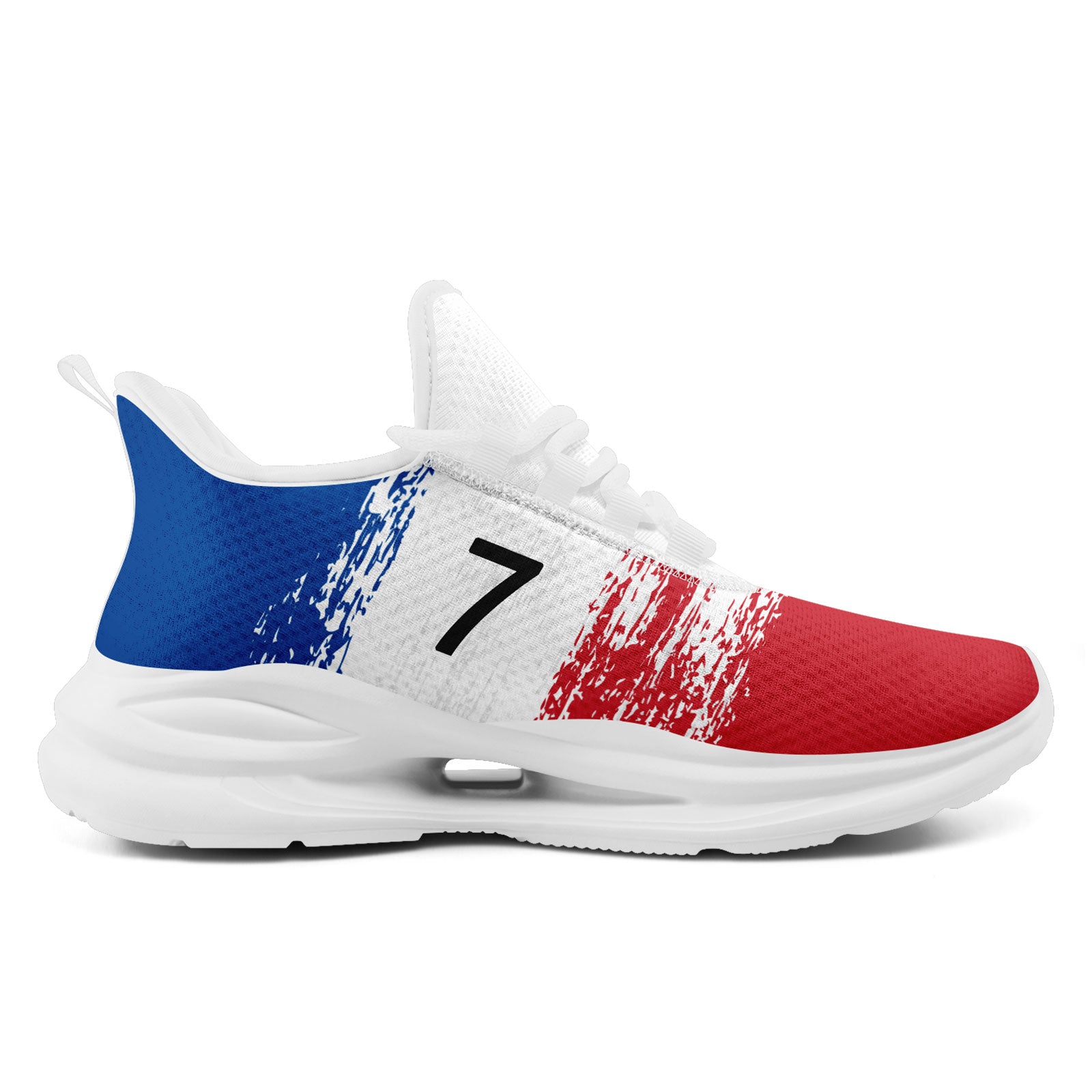 Custom South Korea 2026 World Cup Sneakers DIY Country Flag Running Shoes Lightweight Sport Shoes Gift for Football Fans Personalized Team Name and Logo FN079-F009118-3