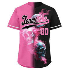 Custom Gothic Personalized Authentic Baseball Jersey BSBJ01-E06005