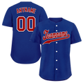 Custom Blue Classic Style Red Personalized Authentic Baseball Jersey BSBJ01-bd0fadd