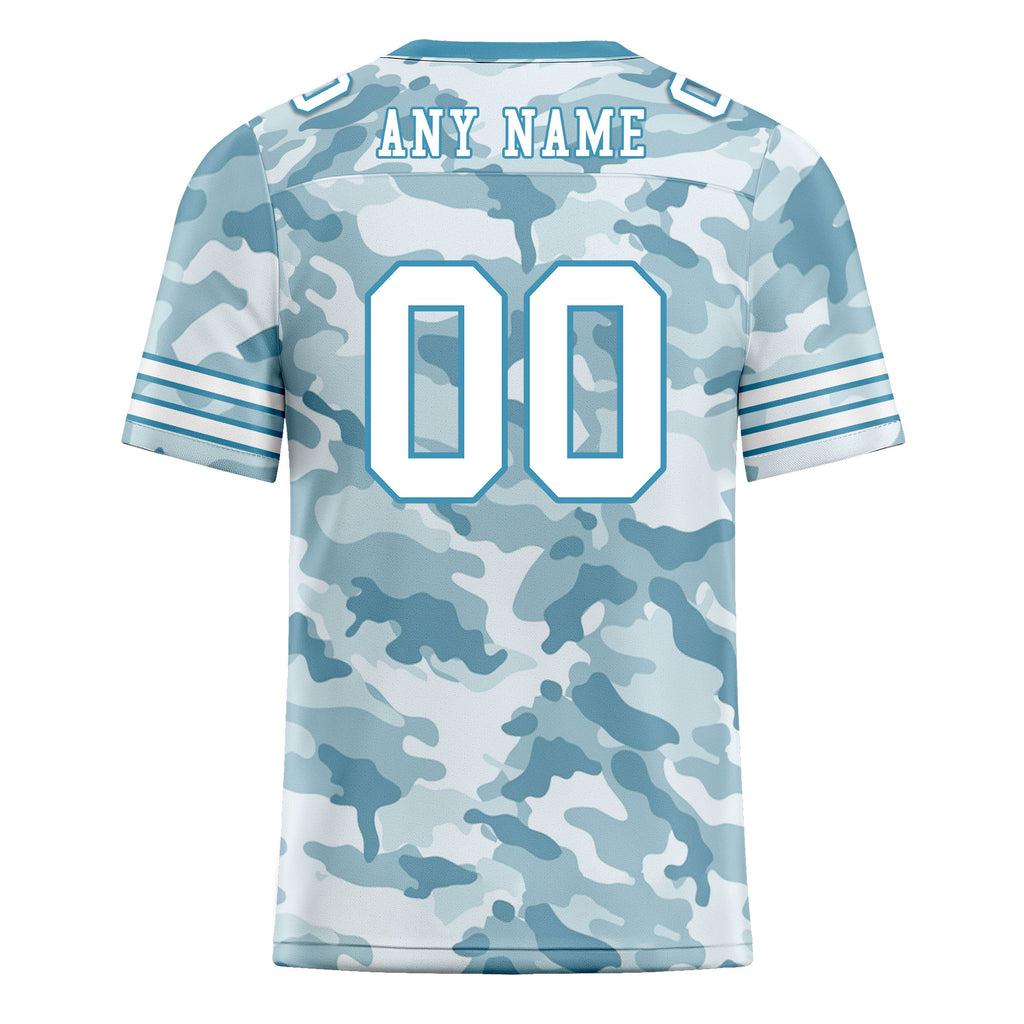 Custom Camo Personalized Authentic Football Jersey FBJ02-D06113