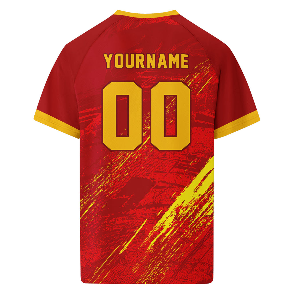 Custom Spain 2026 World Cup Football Shirt Customized Soccer Jersey for Fans Add Your Name & Number FZ190-F020047-1