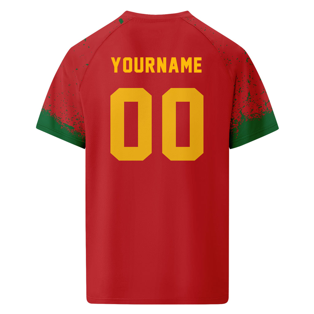 Custom Morocco 2026 World Cup Football Shirt Customized Soccer Jersey for Fans Add Your Name & Number FZ190-F009117-1