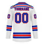 Custom White Blue Personalized Hockey Jersey HCKJ01-D0a7008
