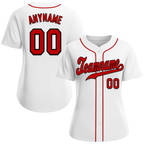 Custom White Classic Style Red Personalized Authentic Baseball Jersey BSBJ01-bd0faa0