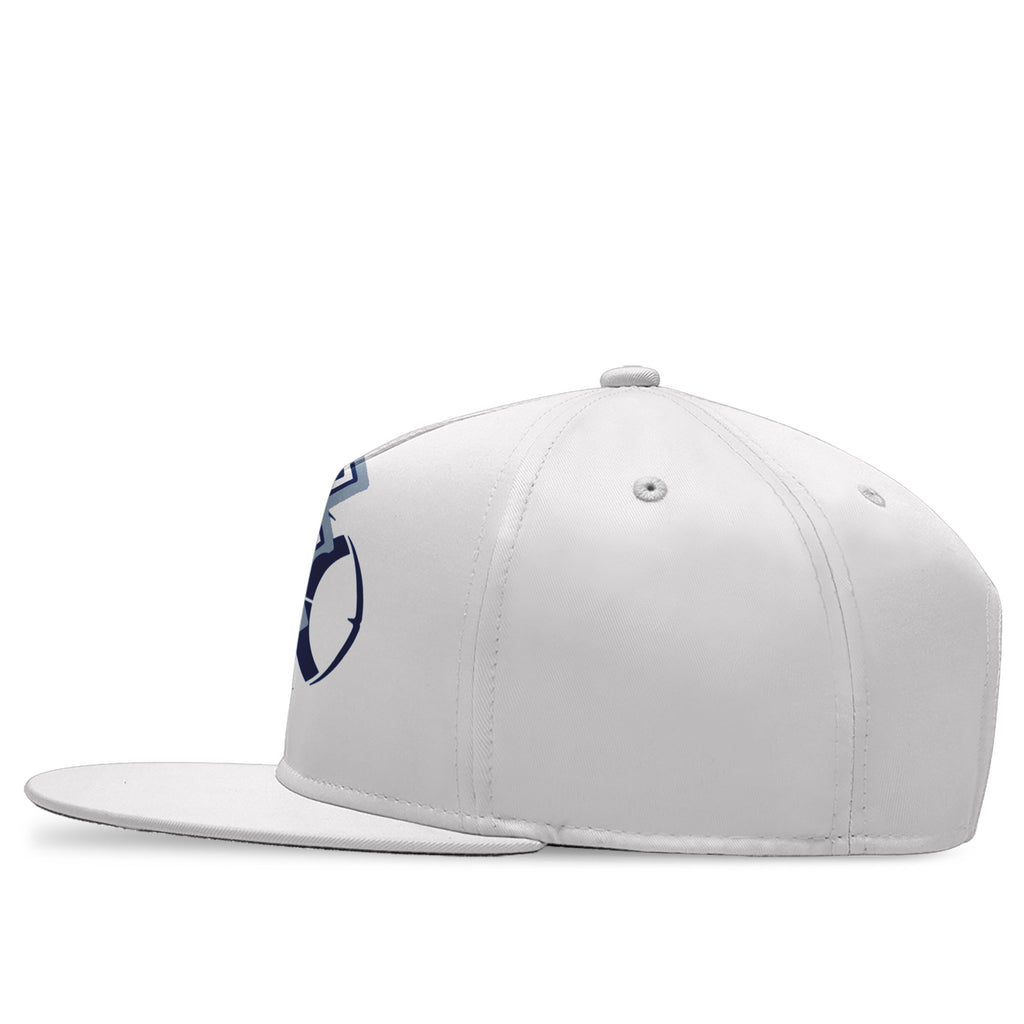 Custom Blue White Indiana MaxSoul Shoes and Hat Combo Offer Personalized Combo ZH-D028017-23