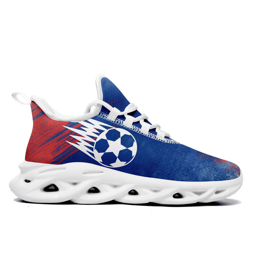 Custom France 2026 World Cup Sneakers DIY Country Flag Running Shoes Lightweight Sport Shoes Gift for Football Fans Personalized Team Name and Logo FN003-F025037-1
