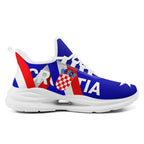 Custom Croatia 2026 World Cup Sneakers DIY Country Flag Running Shoes Lightweight Sport Shoes Gift for Football Fans Personalized Team Name and Logo FN079-F009105-4