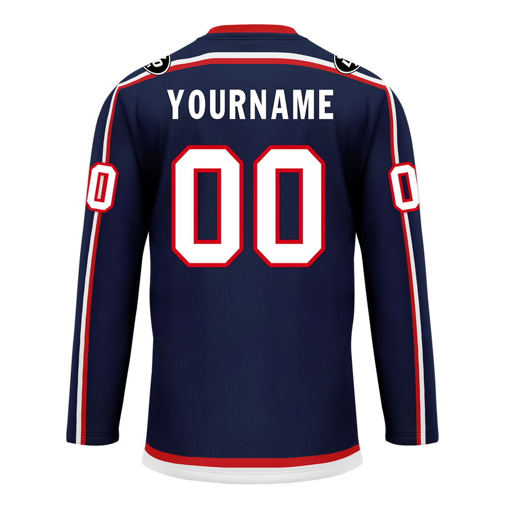 Custom Blue Personalized Hockey Jersey HCKJ01-D0a70fb