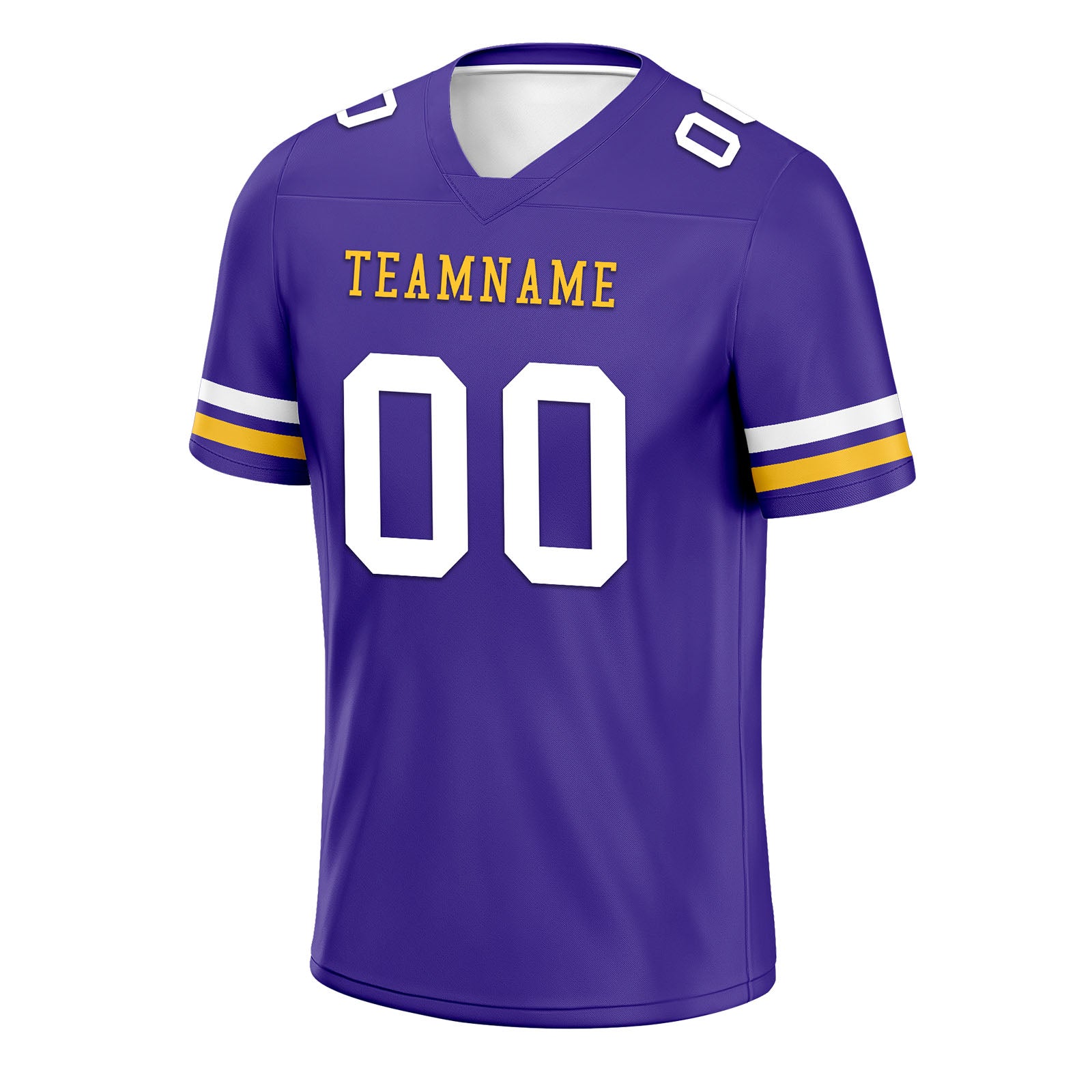 Custom Purple Minnesota Personalized Authentic Football Jersey FBJ02-E0601-6