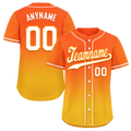Custom Yellow Orange Fade Fashion Personalized Authentic Baseball Jersey BSBJ01-D0a70c8
