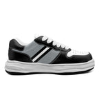 Custom Black Gray Las Vegas Shoes Personalized Sneaker FN032-D020389-20