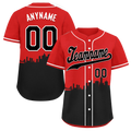 Custom Red Black City Edition Personalized Authentic Baseball Jersey BSBJ01-D017126
