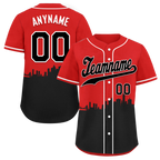 Custom Red Black City Edition Personalized Authentic Baseball Jersey BSBJ01-D017126