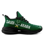 Custom Saudi Arabia 2026 World Cup Sneakers DIY Country Flag Running Shoes Lightweight Sport Shoes Gift for Football Fans Personalized Team Name and Logo FN079-F009093-3