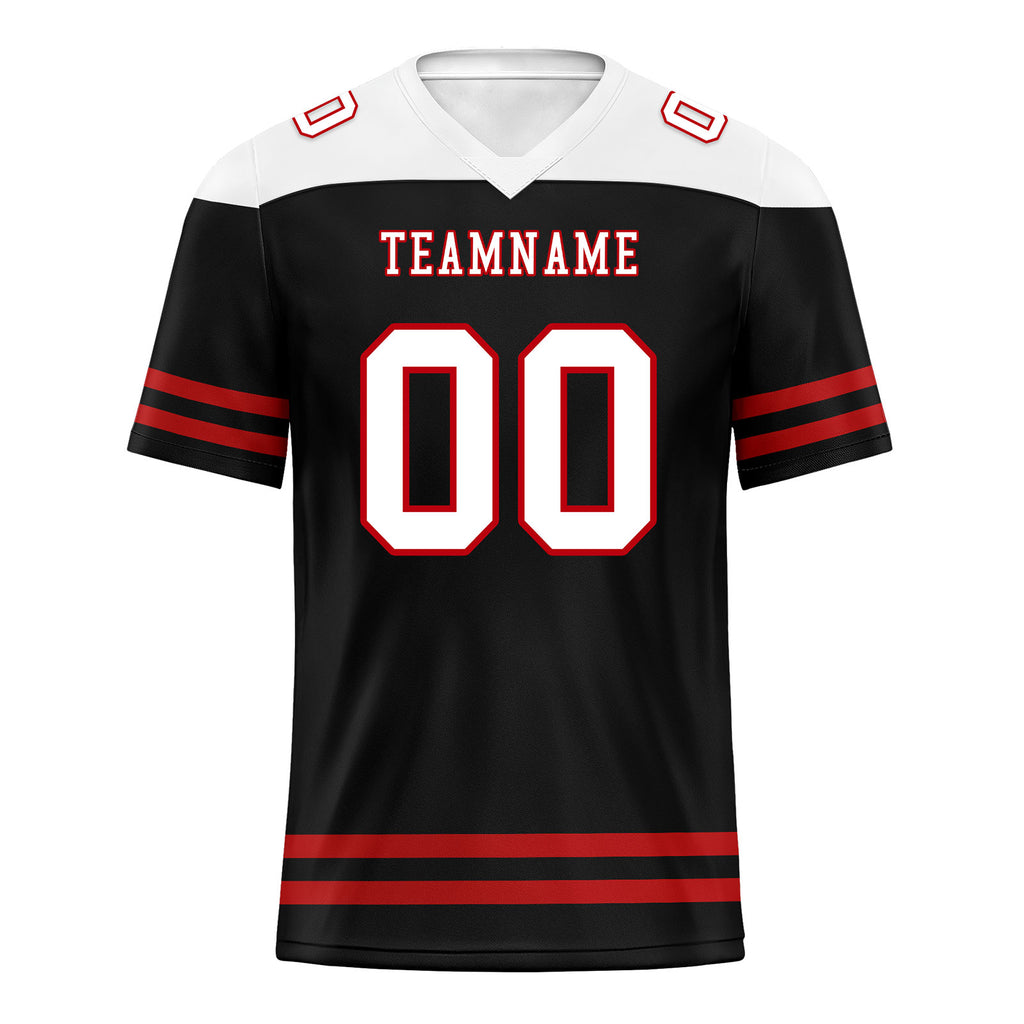 Custom Atlanta Personalized Authentic Football Jersey FBJ02-E0607-28