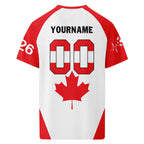 Custom Canada 2026 World Cup Football Shirt Customized Soccer Jersey for Fans Add Your Name & Number FZ190-F023094-4