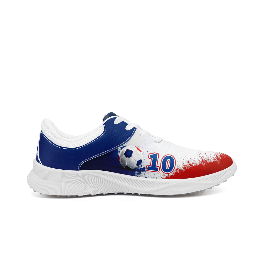 Custom South Korea 2026 World Cup Sneakers DIY Country Flag Running Shoes Lightweight Sport Shoes Gift for Football Fans Personalized Team Name and Logo FN062-F009110-3
