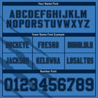 Custom Blue Deep Blue Tennessee High-Performance American Football Jersey FBJ06-D023001-32
