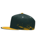 Custom Green Yellow Green Bay Football Jersey and Hat Combo Offer Personalized Combo ZH-D020326-13