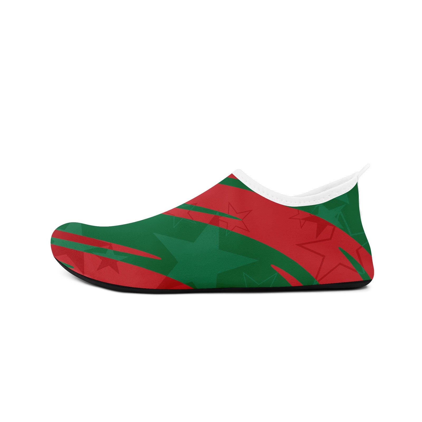 Custom Morocco 2026 World Cup Sneakers DIY Country Flag Running Shoes Lightweight Sport Shoes Gift for Football Fans Personalized Team Name and Logo FN086-F009143-5